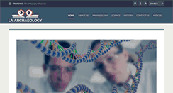 Desktop Screenshot of laarchaeology.org